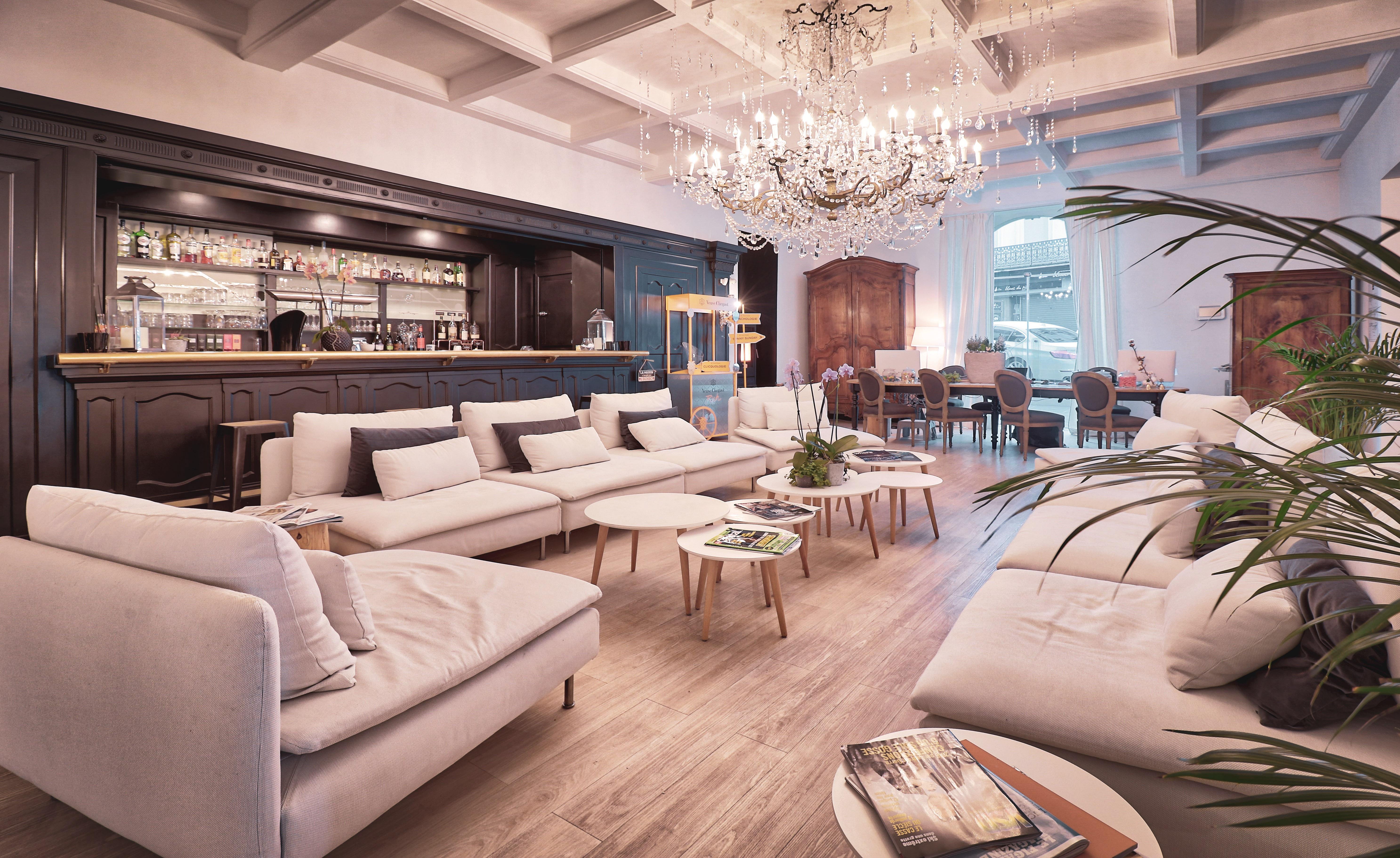 Belfry & Spa By Ligne St Barth Lourdes Luaran gambar The interior of the lounge